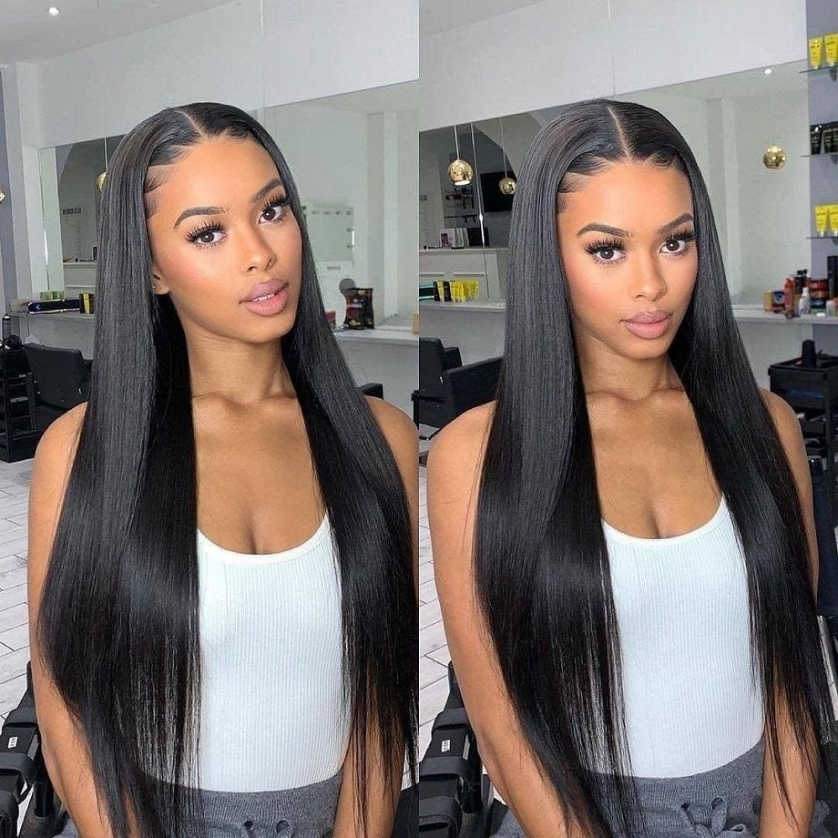 Transparent Lace Straight Full Lace Wigs
