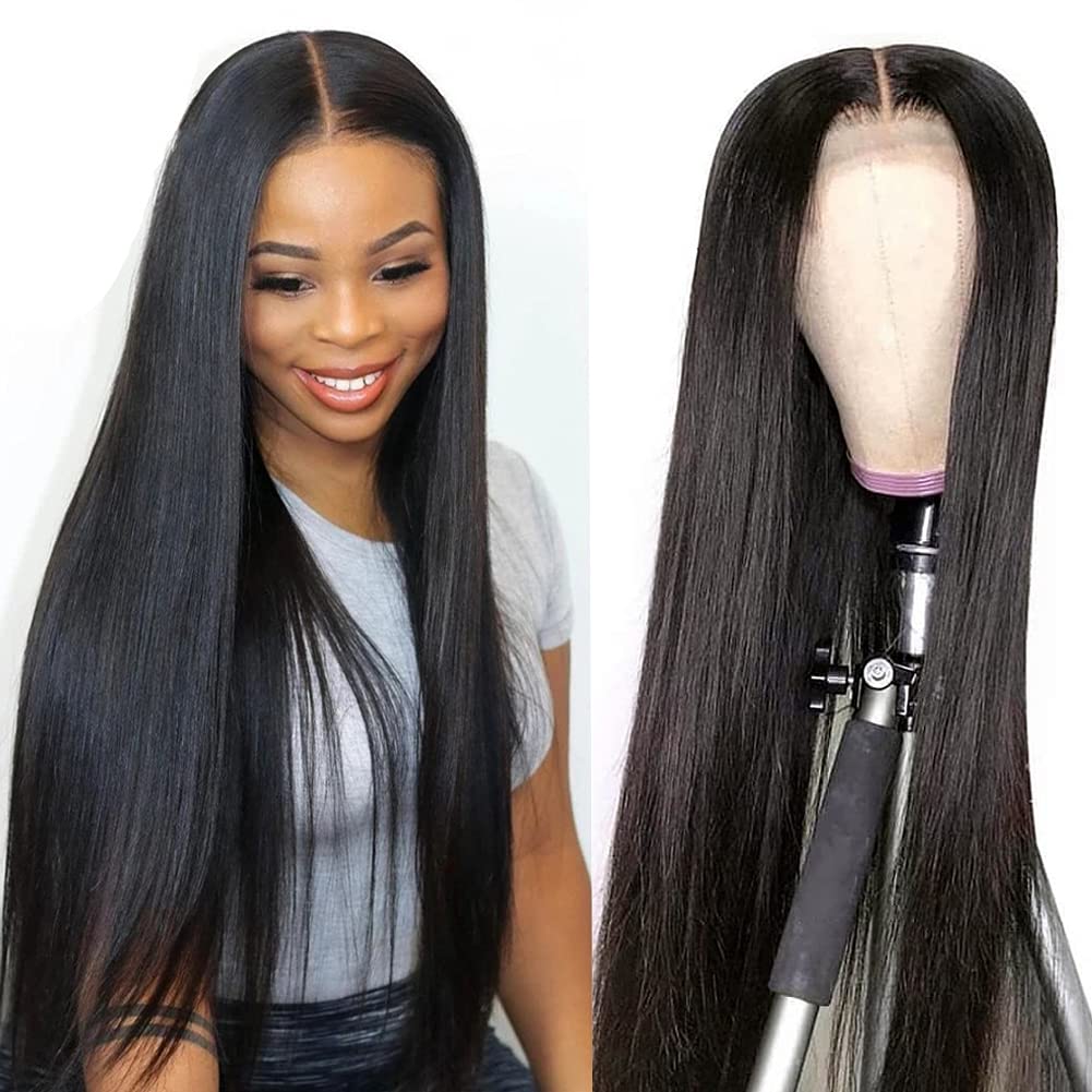 5x5 HD Lace Straight Closure Wig