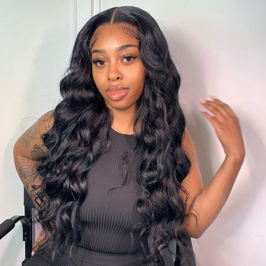 Full Lace Wigs Transparent Lace Body Wave
