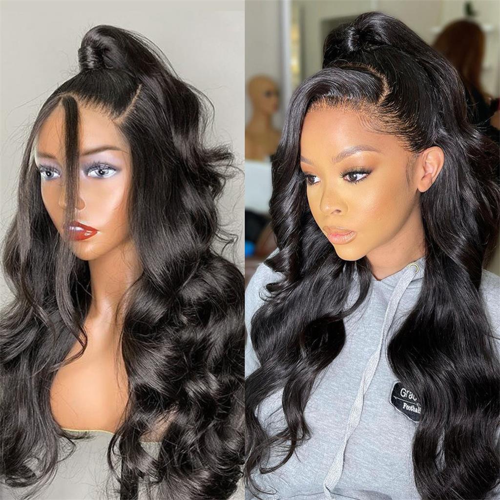 Transparent Lace Body Wave Full Lace Wigs