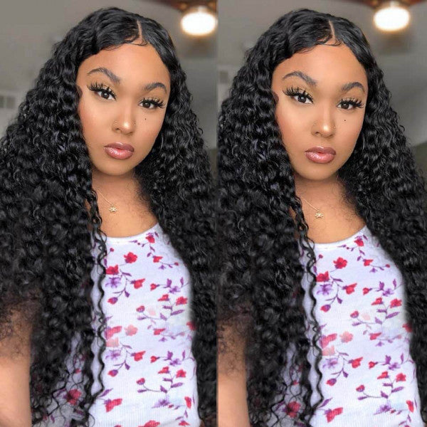 5x5 HD Lace Deep Wave Closure Wig
