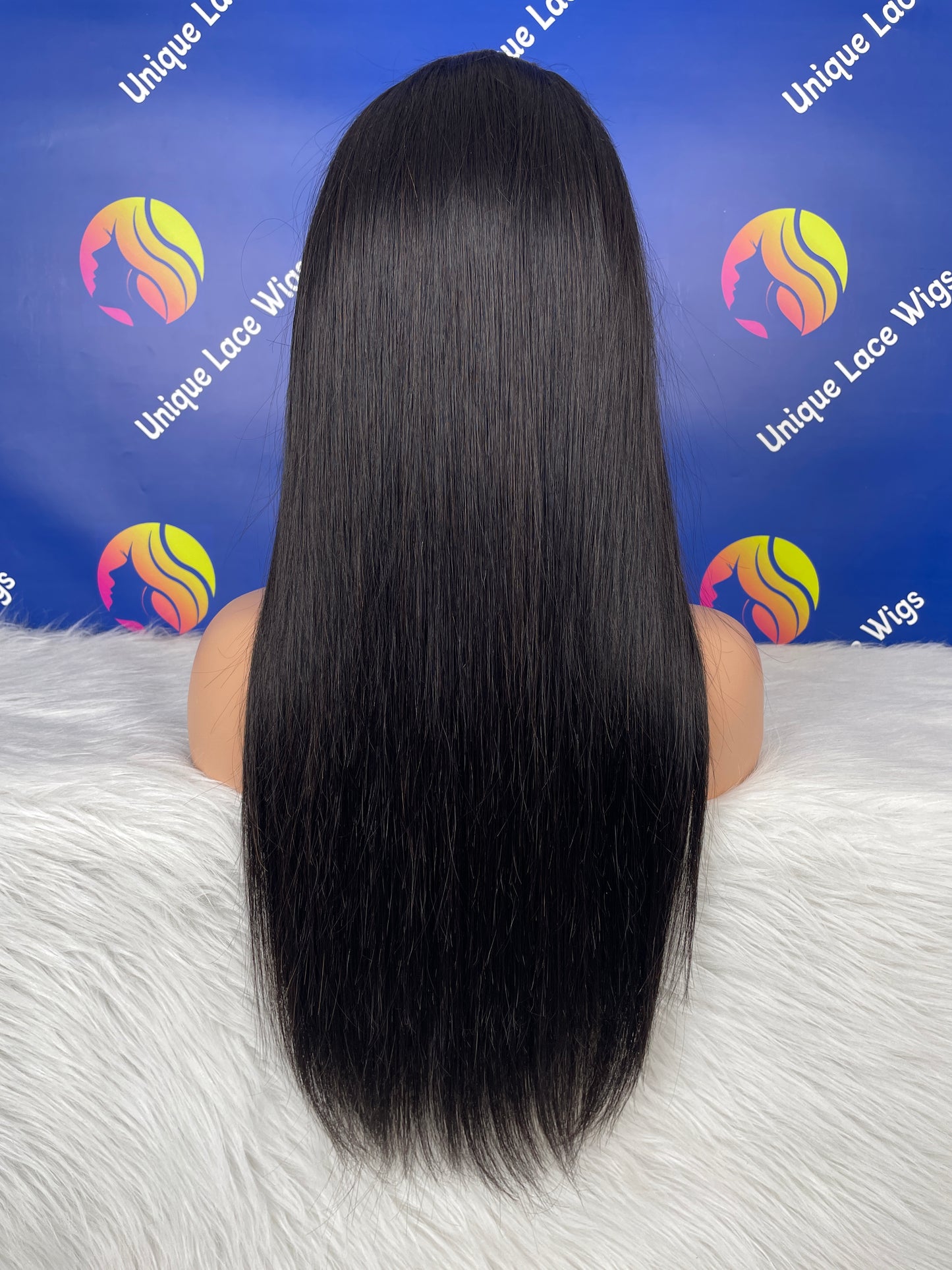 Transparent Lace Straight Full Lace Wigs