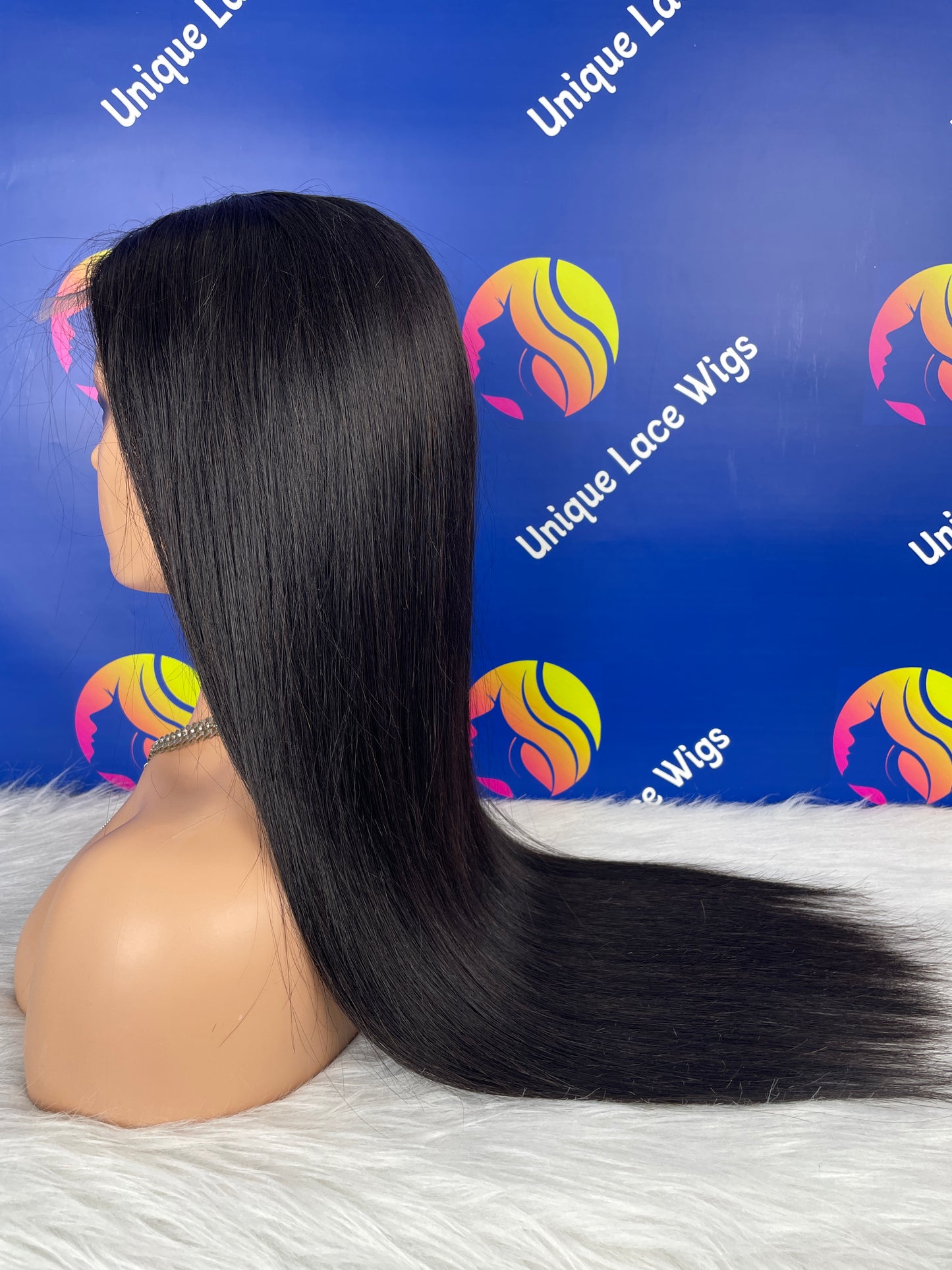 Transparent Lace Straight Full Lace Wigs