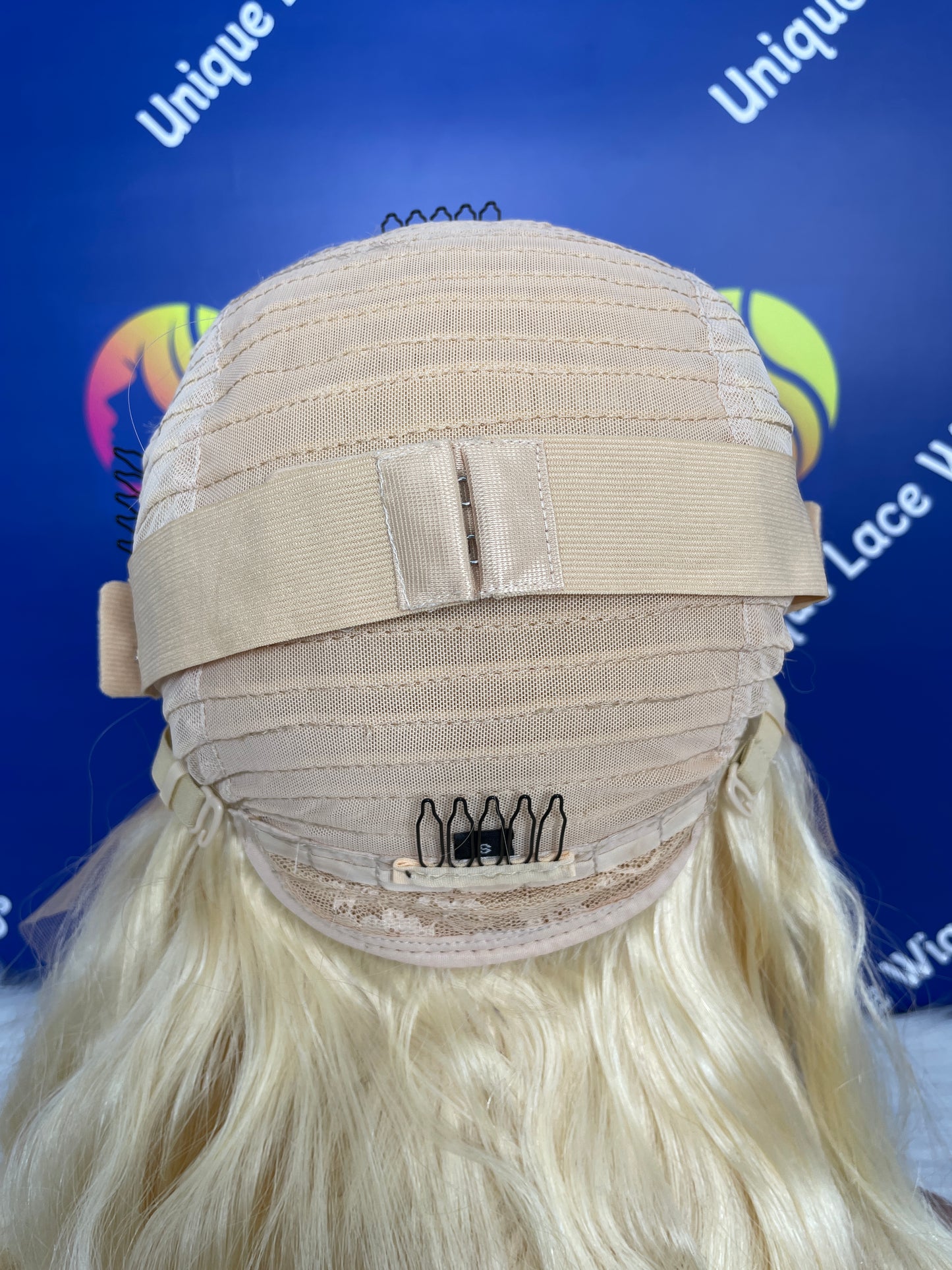 13x6 Straight Lace Frontal Wig Blonde Color 613