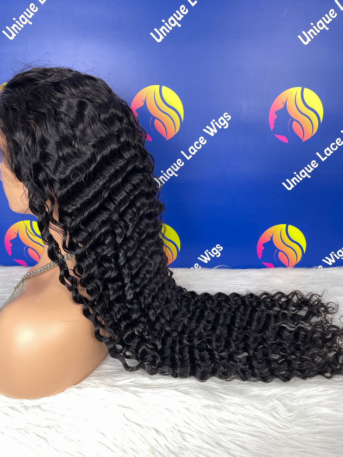 5x5 HD Lace Deep Wave Closure Wig