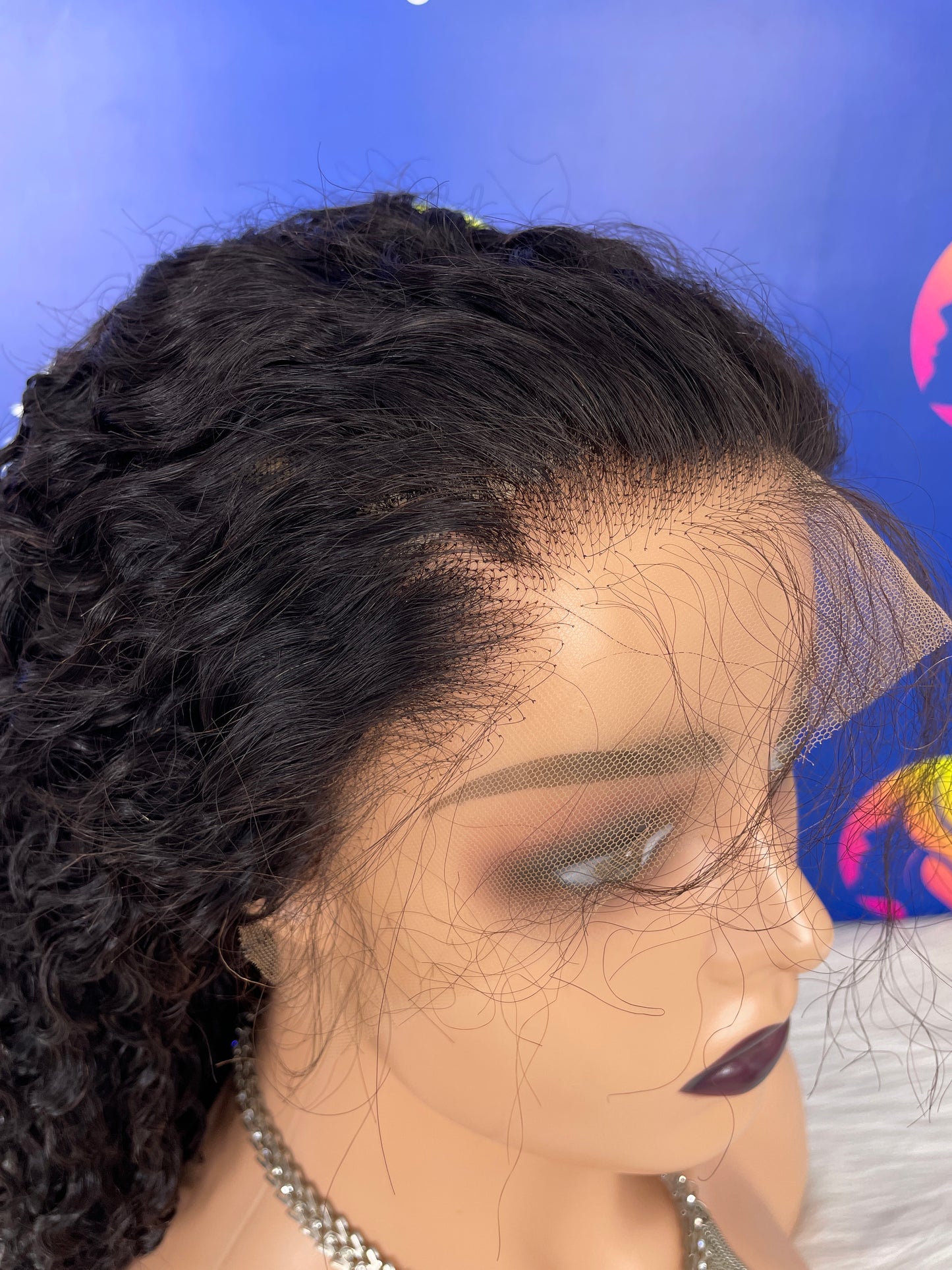 13x6 HD Lace Curly Lace Frontal Wig