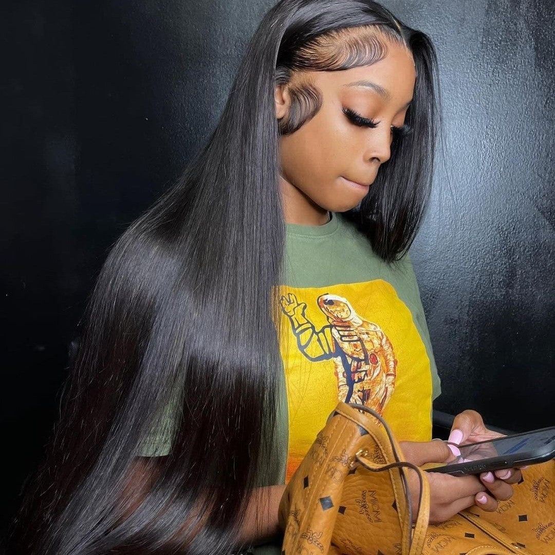 13x6 HD Lace Straight Lace Frontal Wig