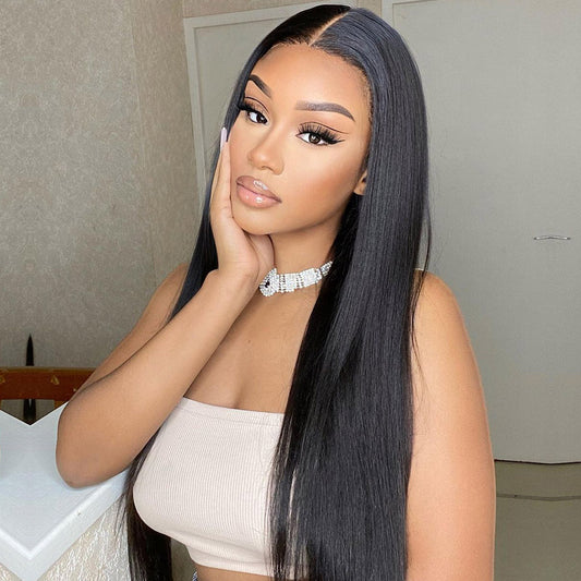 Transparent Lace Straight Full Lace Wigs