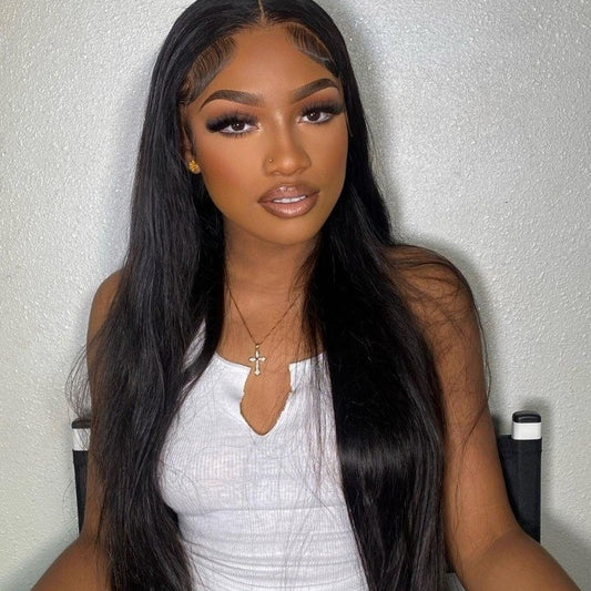 5x5 HD Lace Straight Closure Wig