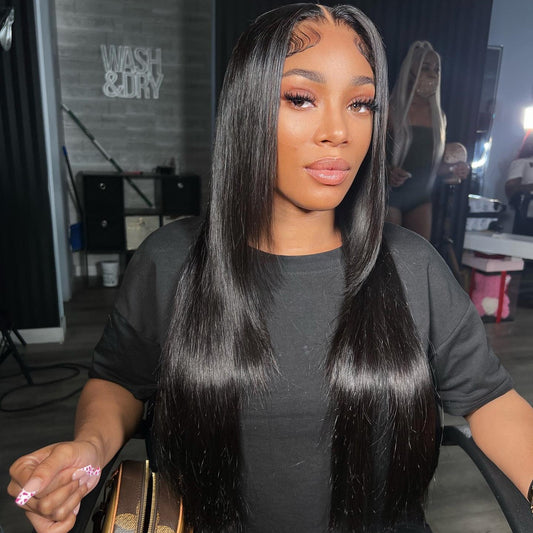 5x5 HD Lace Straight Closure Wig